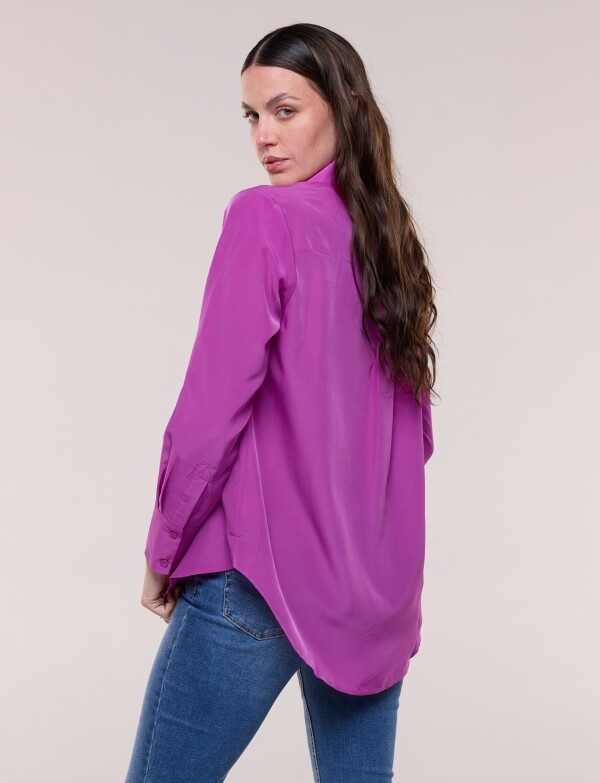 Camisa Satén VIOLETA