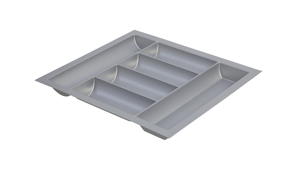 Organizador de cubiertos Gris 500-g