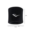 Muñequeras Deportivas Absorventes Everlast Negro