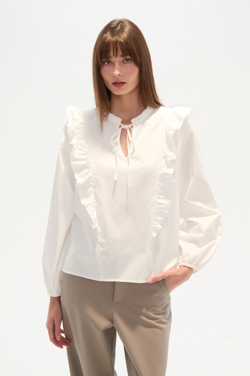 Blusa Rimbal - Blanco 