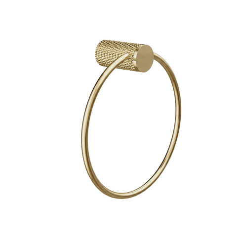 TOALLERO ARO METAL SIGNATURE DORADO BRUSHED GOLD SATINADO DORADO-BRUSHED GOLD