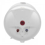 TERMOTANQUE ATLANTIC 30 Lts, TANQUE ACERO CLASE B blanco