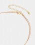 Collares Cortos Bañada en Oro Rosa Collar Multicadena Bañado En Oro Rosa - Dorado Oro Rosa