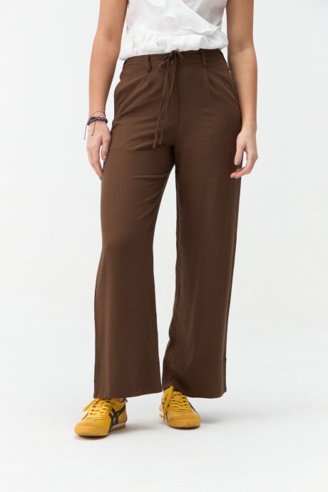 PANTALÓN GARDENIA Marrón