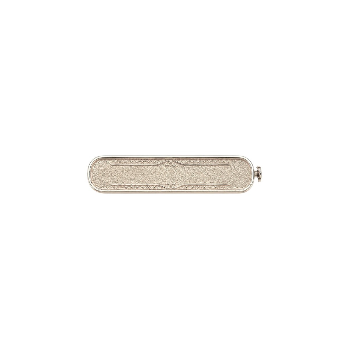 Prendedor rectangular - Plata 925 - PRE000052 - sinpiedra 