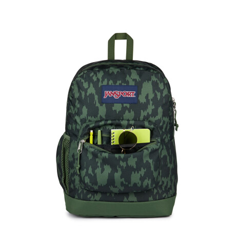Mochila Escolar p/ Laptop Jansport Cross Town Plus Original Camo Illusion