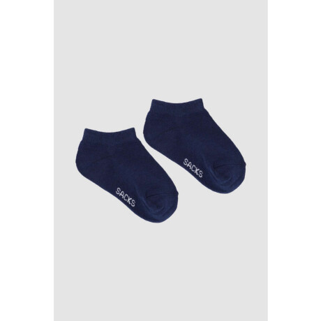 Medias ciclista lisas Azul