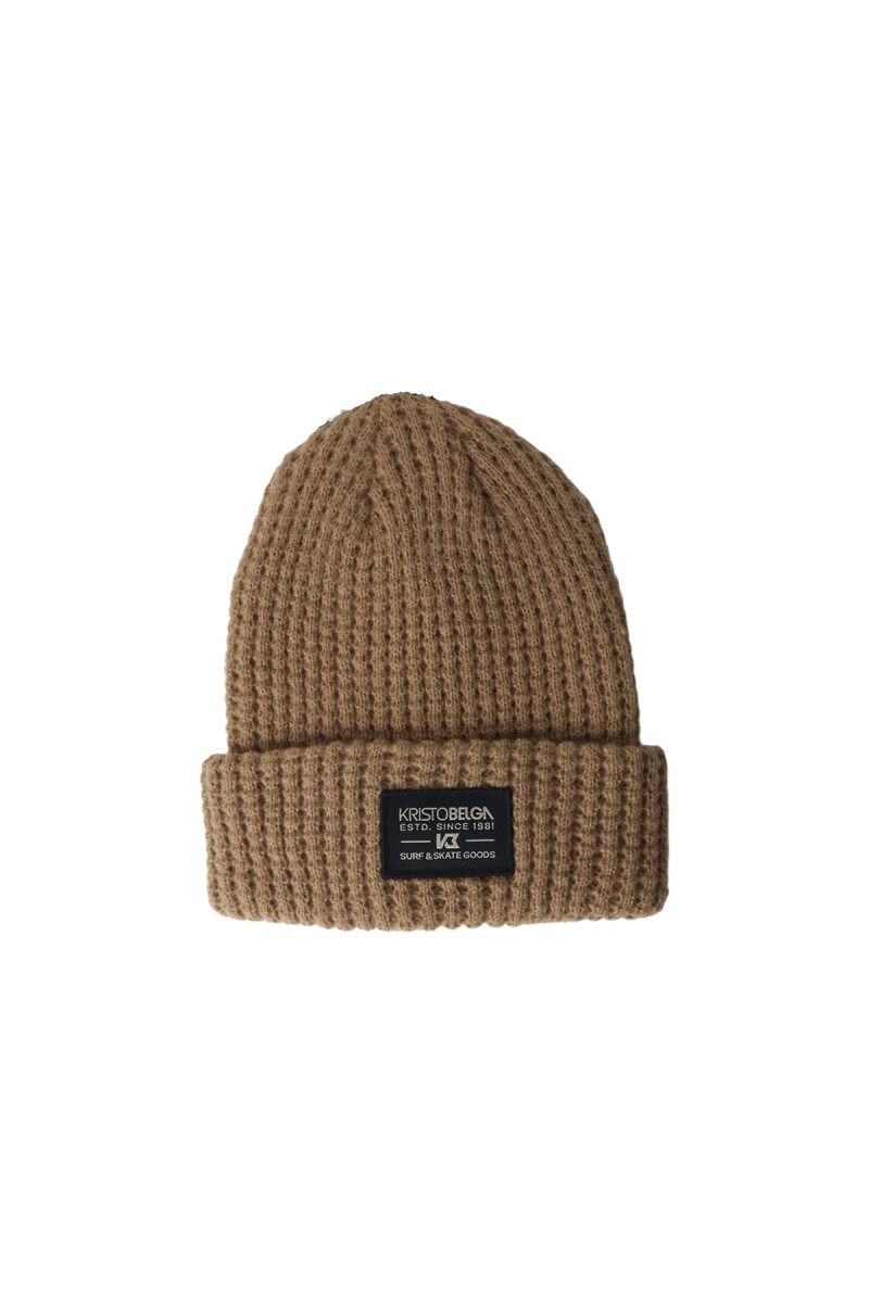 GORRO DE LANA N+ GUS MARRON GORRO DE LANA N+ GUS MARRON