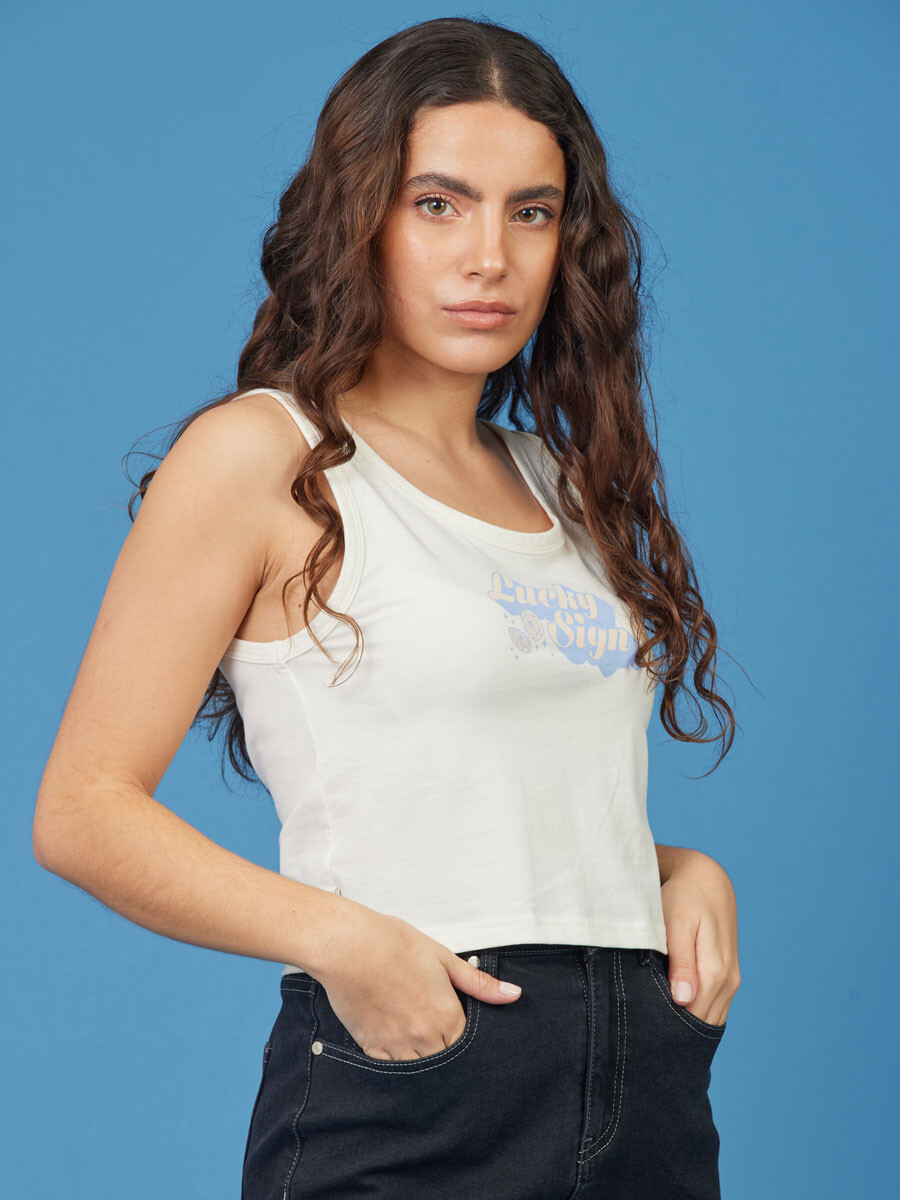 MUSCULOSA LAURY DIXIE Blanco