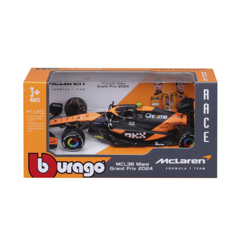 Bburago Formula 1 Escala 1:43 Auto de Colección Lando Norris McLaren