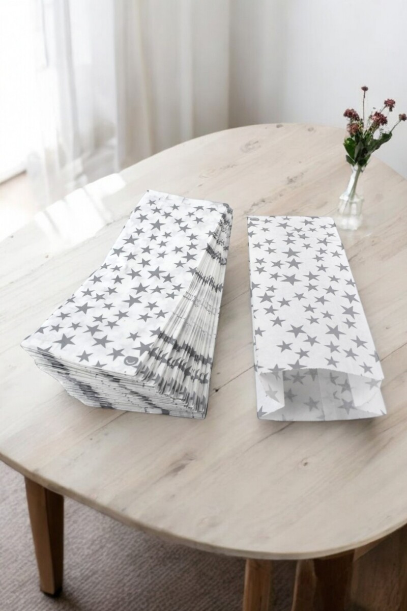 Sobre 40 grs fantasia 09x05x24 cm. - pack x 100 - SILVER STAR 