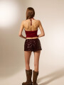 Short Nira Bordeaux