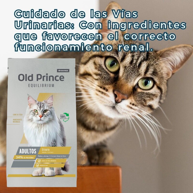 OLD PRINCE GATOS ADULTOS URINARIO 7.5 KG