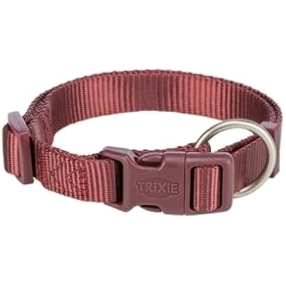 PREMIUM COLLAR, M–L: 35–55 CM/20 MM, SANGRIA PREMIUM COLLAR, M–L: 35–55 CM/20 MM, SANGRIA