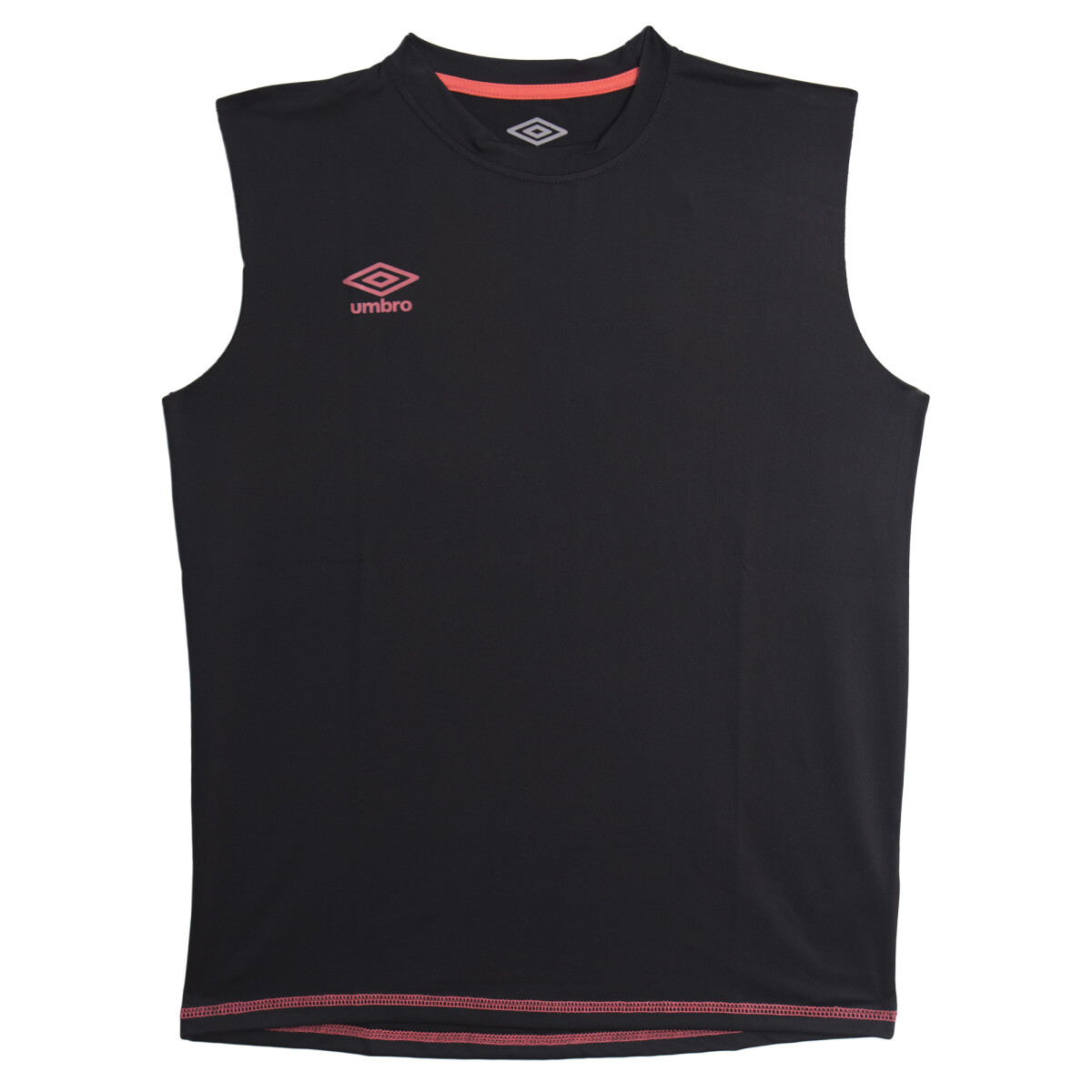 Musculosa de SIN DEFINIR Umbro Spandex - Negro - Rosado Coral 