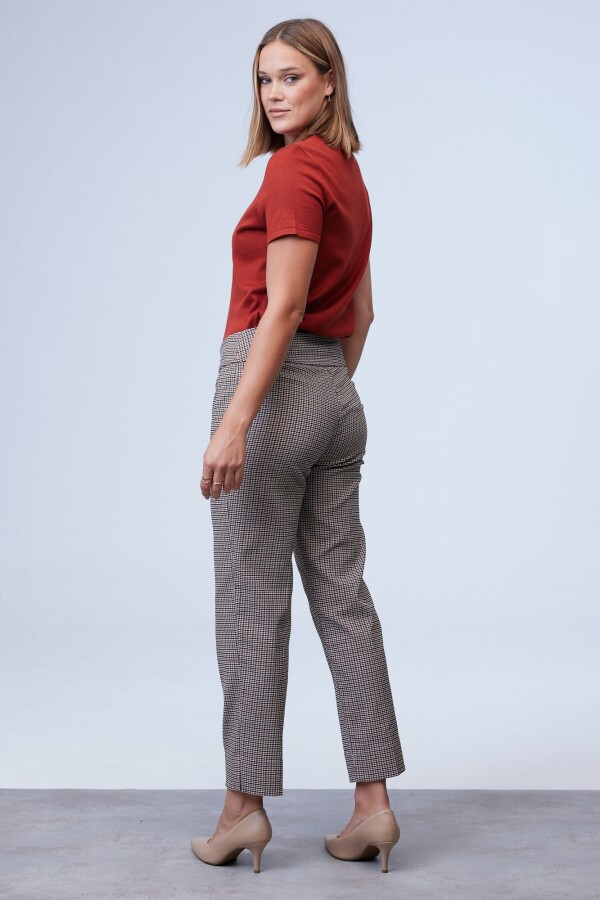 Pantalon Gales MARRON/MULTI