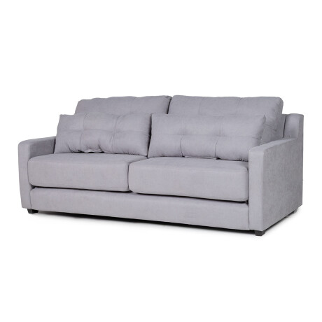 Sofá Cama Nizza - Tela Microfibra 12074 (Gris)