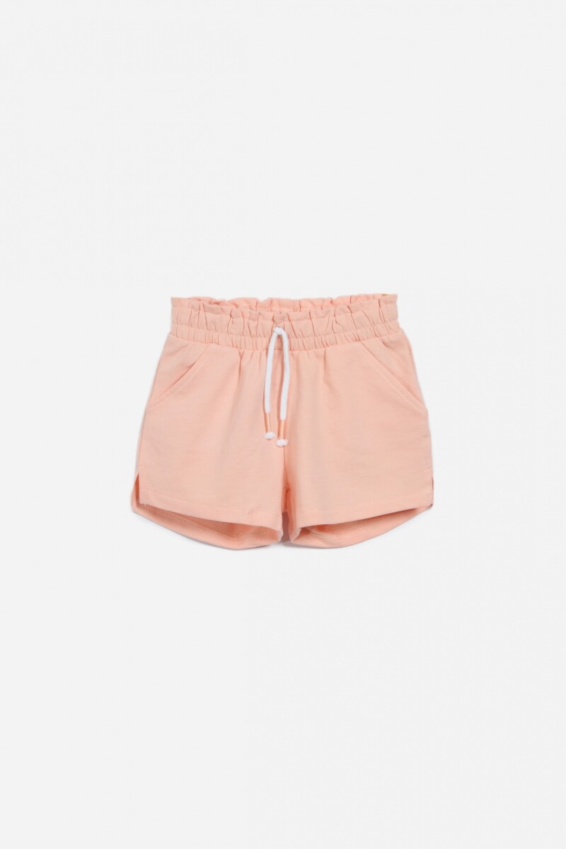 Short con elástico en cintura ROSA