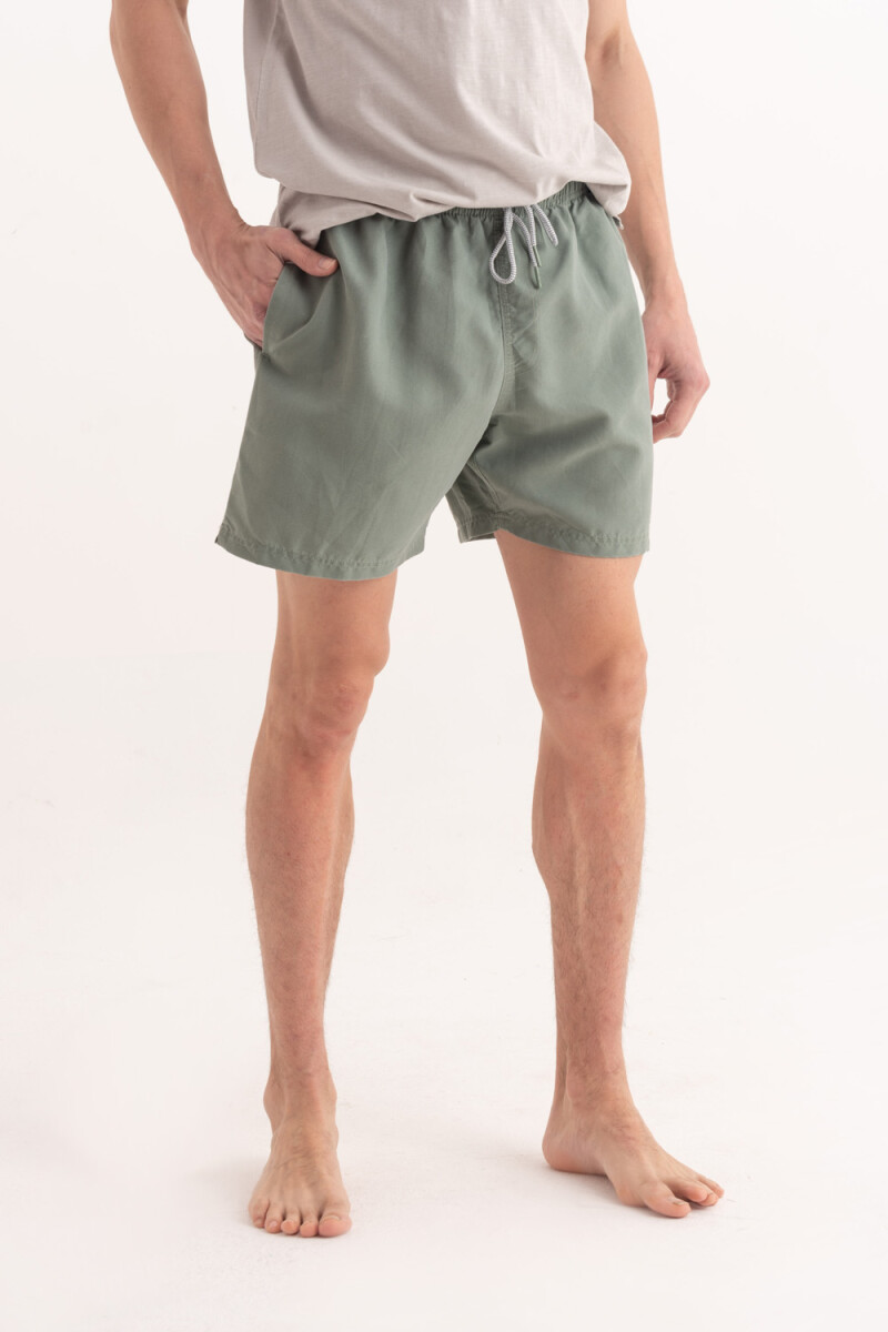 Short de baño Verde