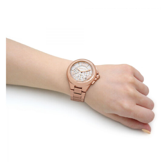 Reloj Michael Kors Camille Acero Oro Rosa 0