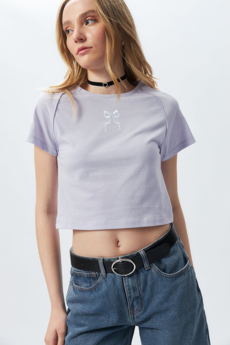 REMERA COQUETTE Lavanda