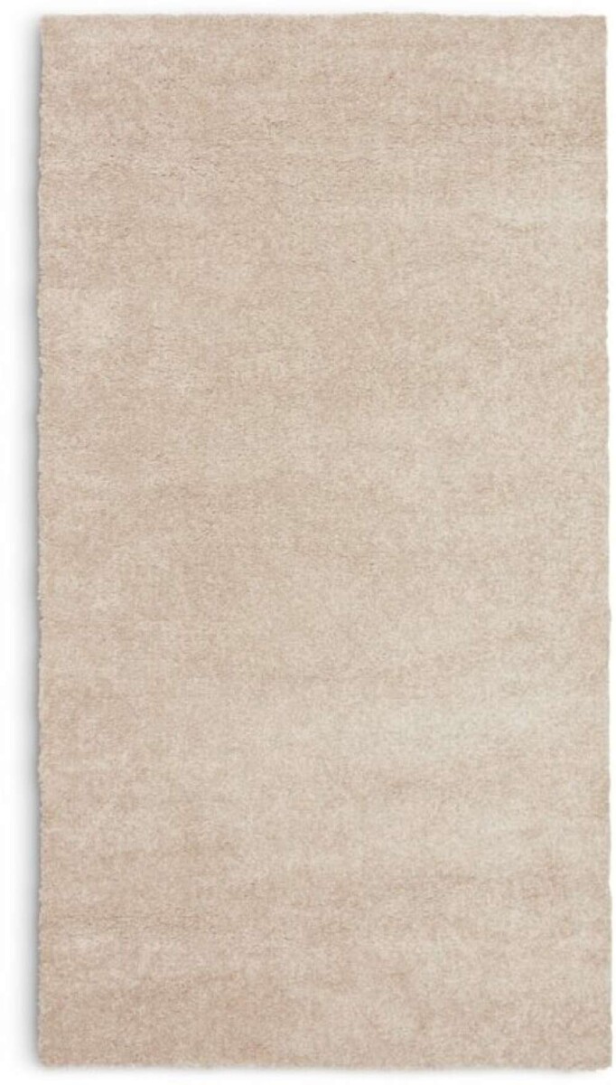 Alfombra VILLEPLE 80x150 peluda beige - Beige 
