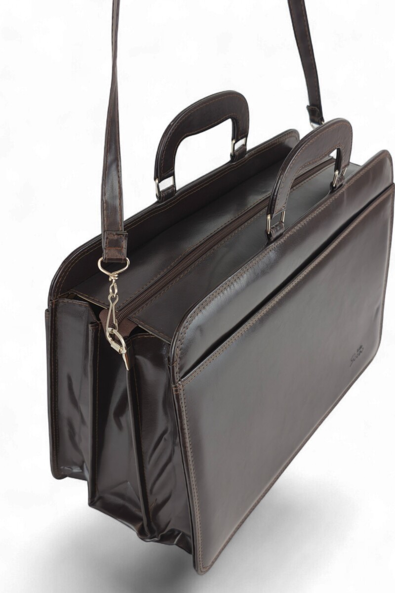 Portafolio tres divisiones Marrón