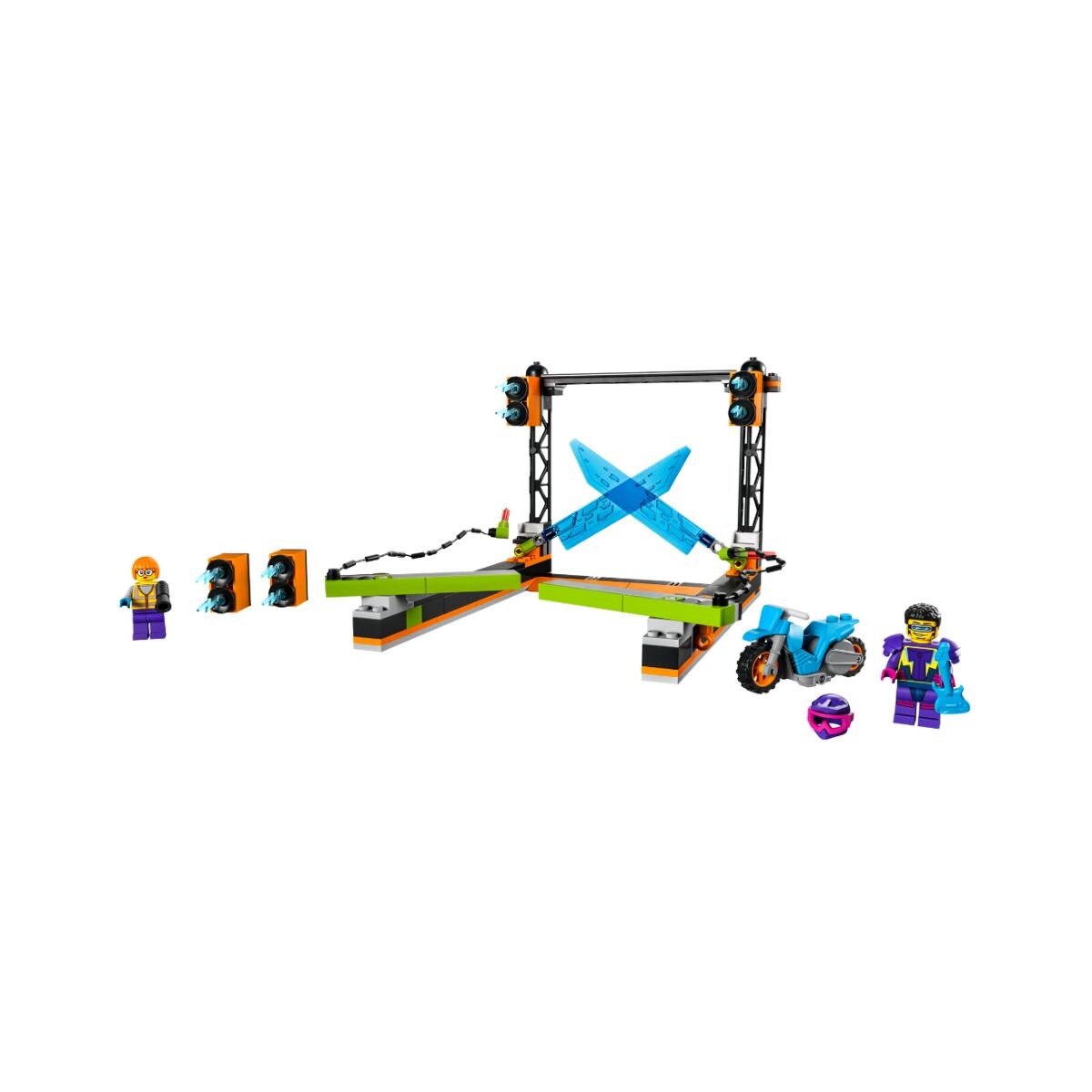 Bloques Para Armar Lego City Desafio Acrobático: Espadas 154 Piezas 5+ 