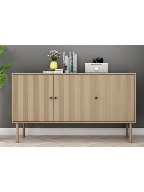 Aparador OVTRUP 3 puertas beige Aparador OVTRUP 3 puertas beige