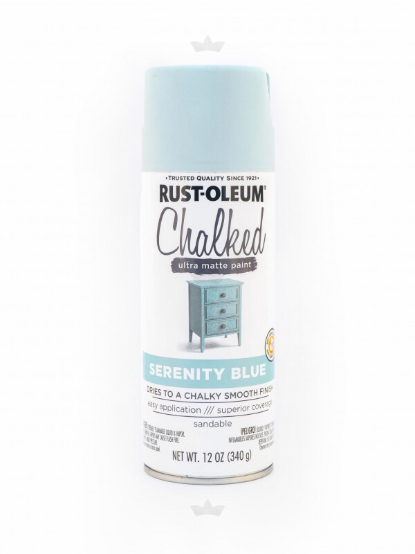 AEROSOL CHALKED RUST OLEUM AZUL SERENO- 340GRS N/A