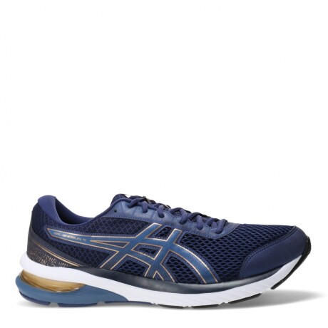 Championes de Hombre Asics Gel Shogun 4 Azul Marino - Dorado