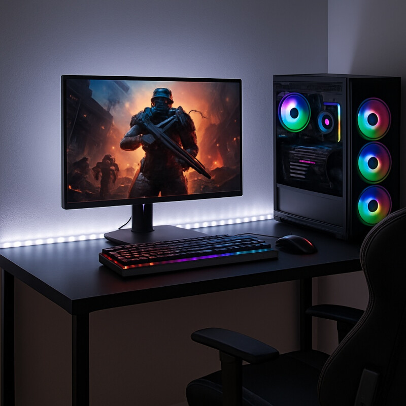 Tira Cinta Luces LED RGB Decorativas 10 M con App y control Multicolor