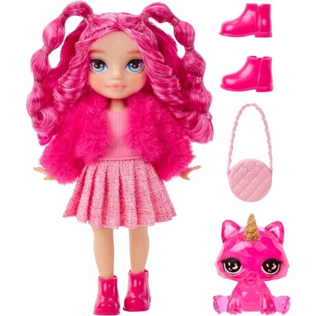 Muñeca Rainbow High 514534 de 15CM MAGENTA-MONROE