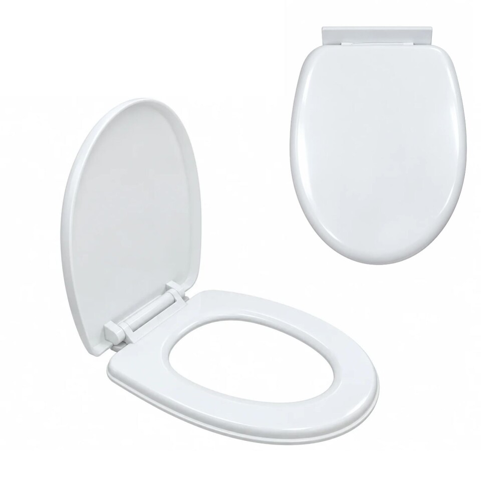 Tapa inodoro plástica cerrado suave 44.5x33.5x4cm Tapa inodoro plástica cerrado suave 44.5x33.5x4cm