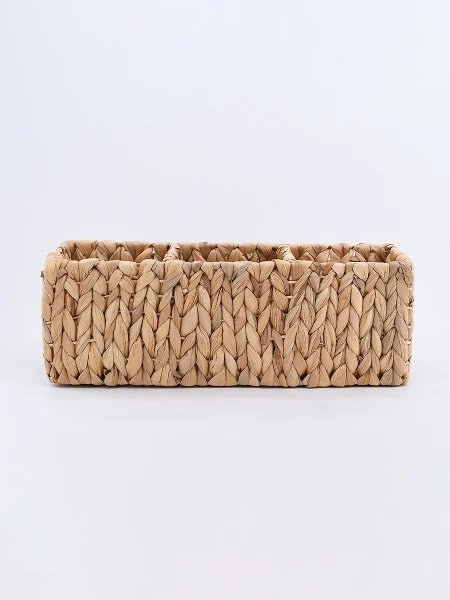 CESTA ORGANIZADORA CON REPARTICIONES BEIGE