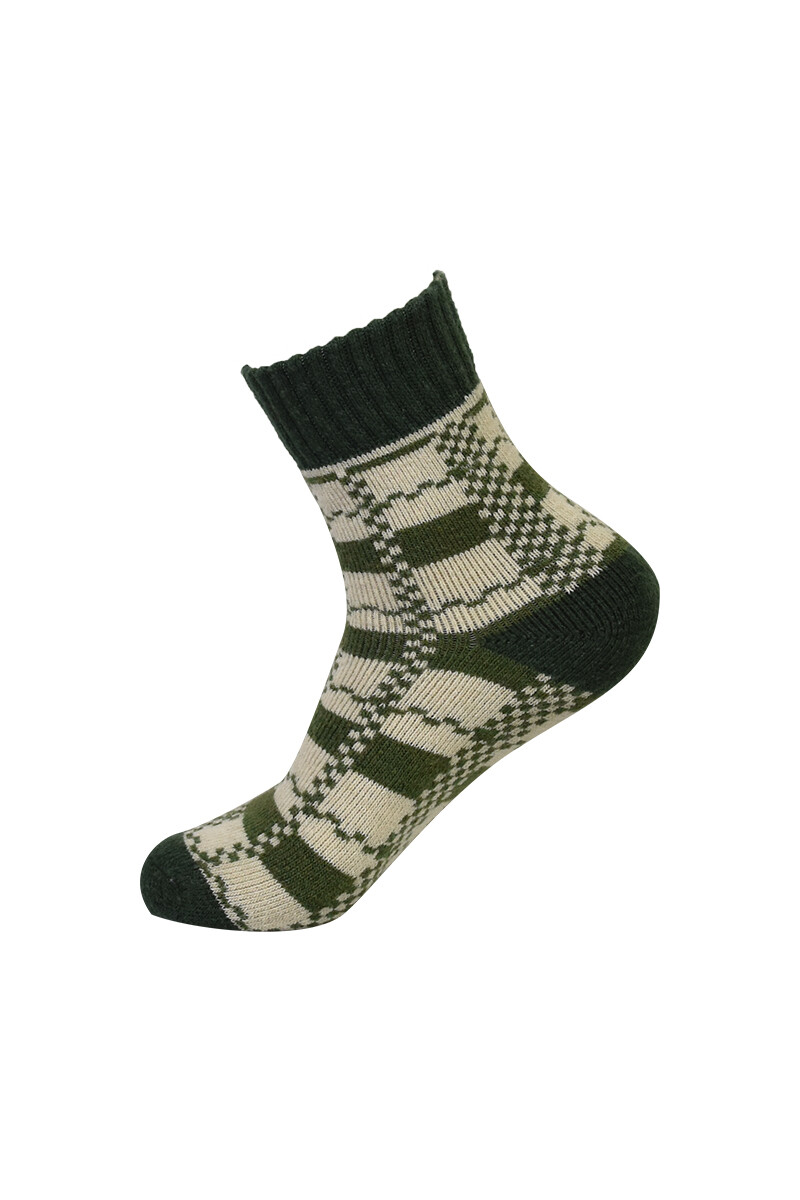 Medias estampadas Verdes - Dise�os surtidos 