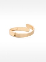 Pulsera Rígida Dorada dorado
