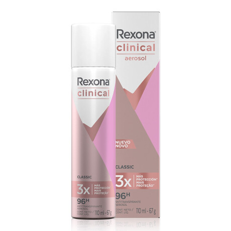 Antitranspirante Rexona Clinical Aerosol 150ml Clásico