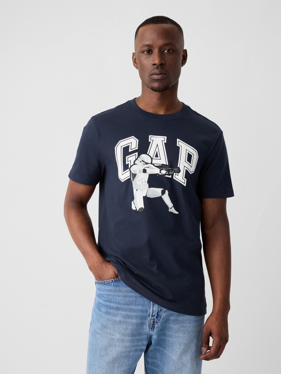 Remera Logo Gap Storm - Tapestry Navy 
