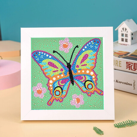Cuadro De Gemas DIY Mariposa
