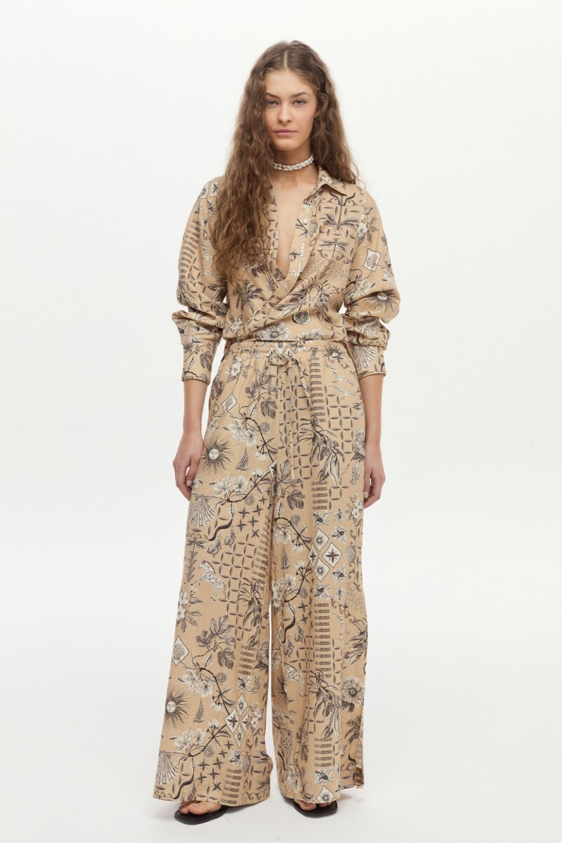 Pantalón Calista - Camel 