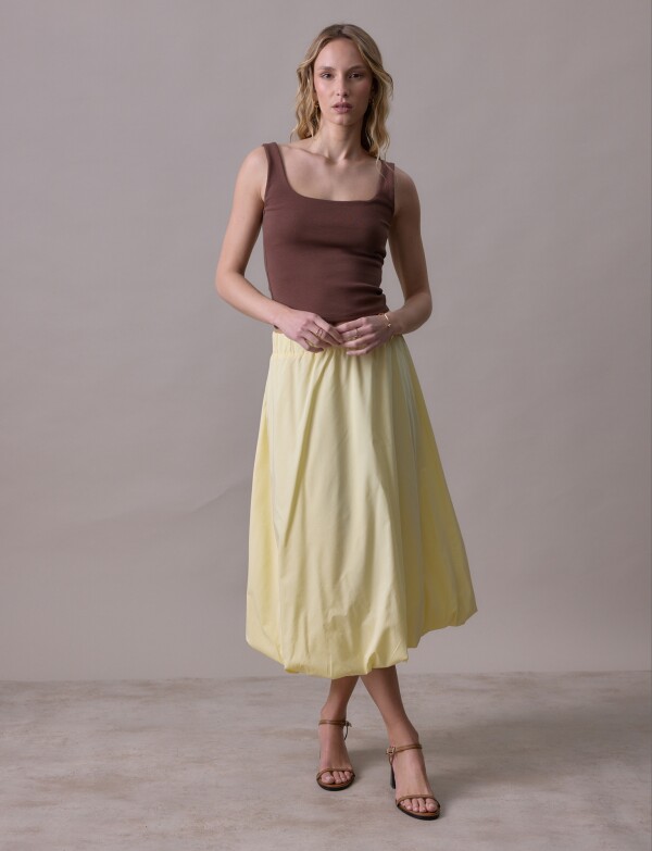 Falda Balloon AMARILLO