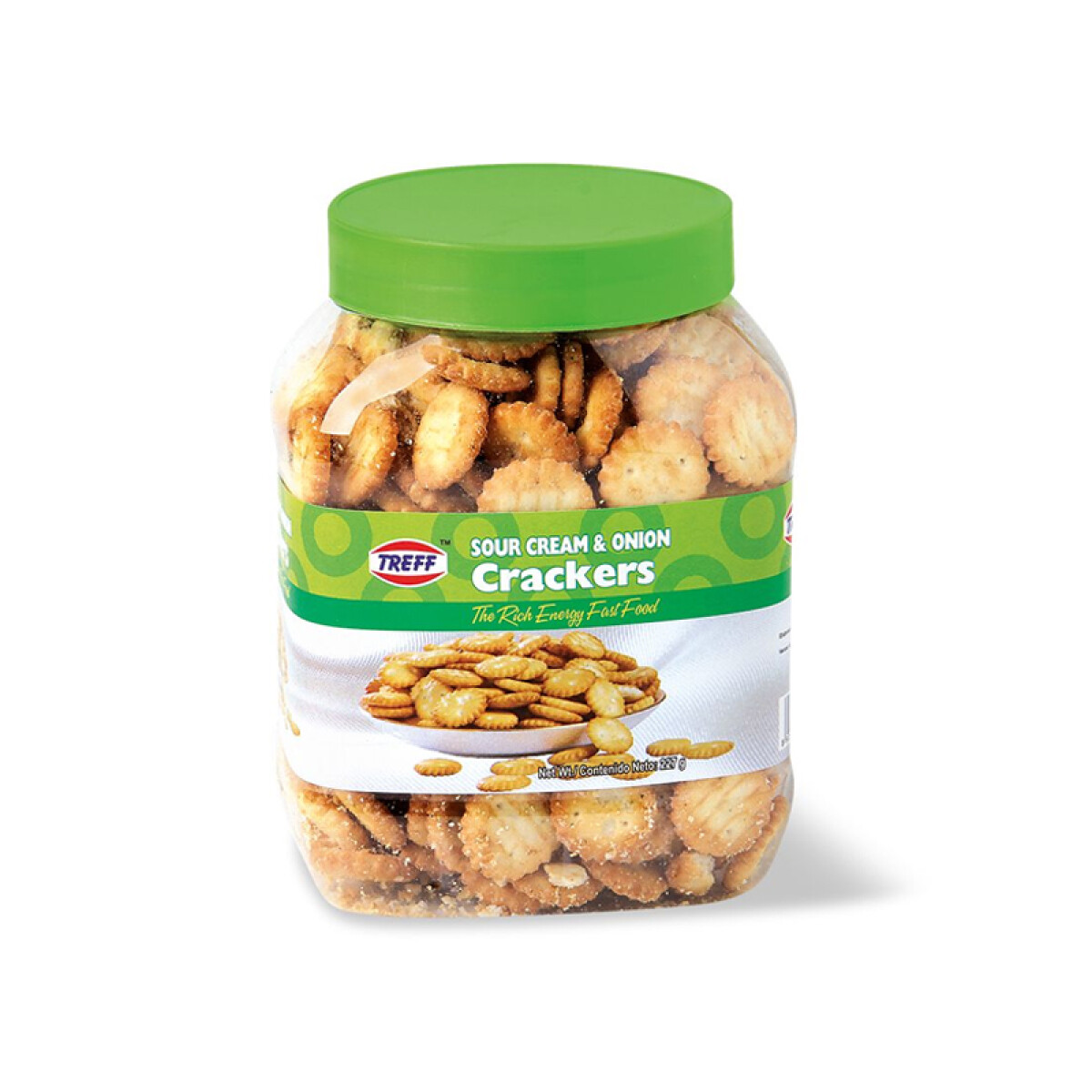 Galleta Copetín TREFF 227grs - Crema & Cebolla 