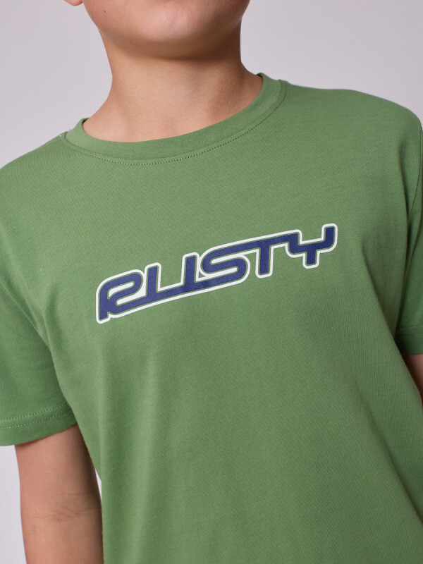 T-SHIRT RIVIO TEEN RUSTY Verde