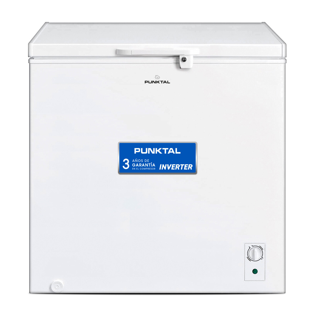 FREEZER HORIZONTAL DUAL PUNKTAL 198 LTS INVERTER HS260 BLANCO 