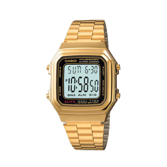 Reloj CASIO RETRO A178WGA-1ADF Acero Dorado Esfera 36mm 0