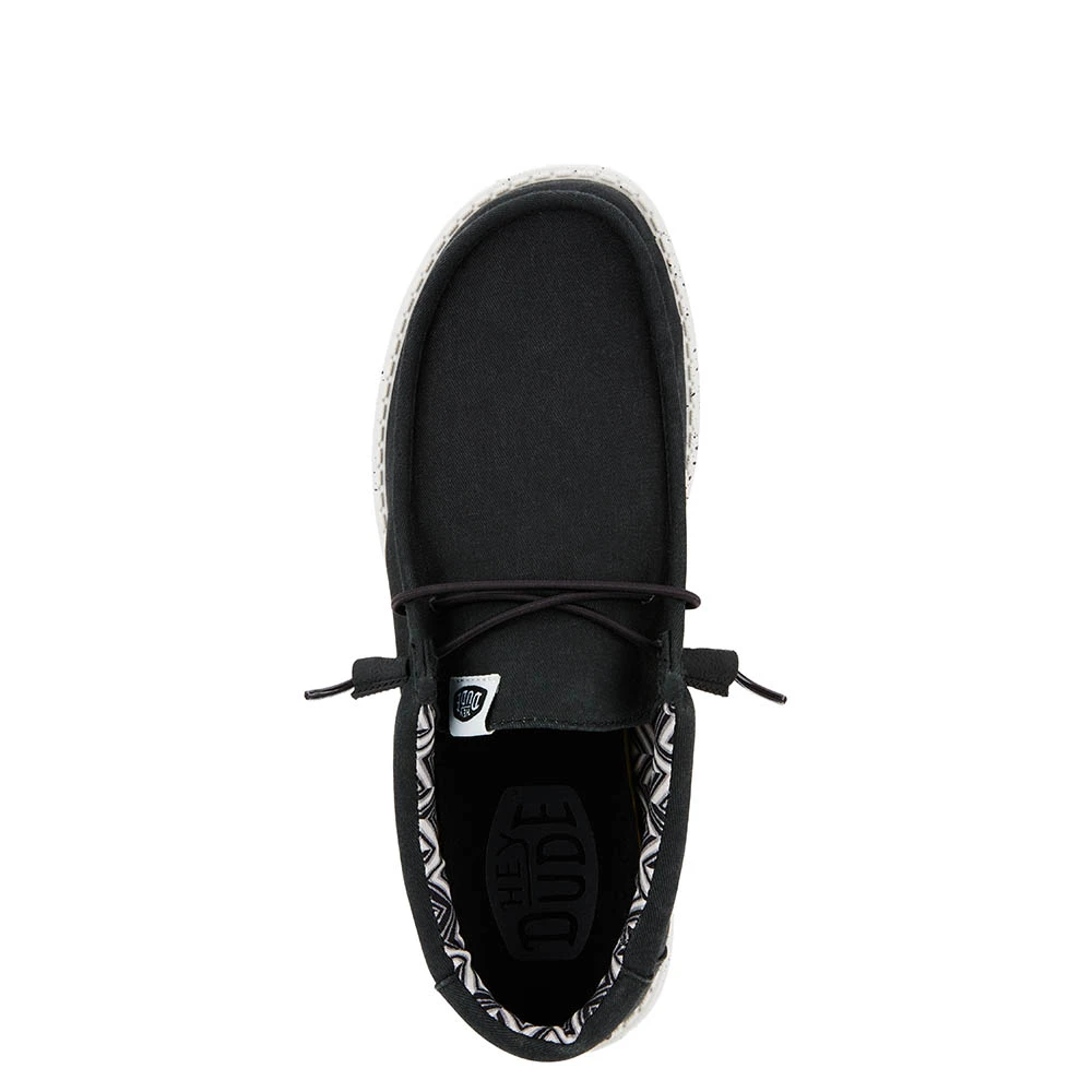 Wally Stretch Canvas - Hombre Black/White