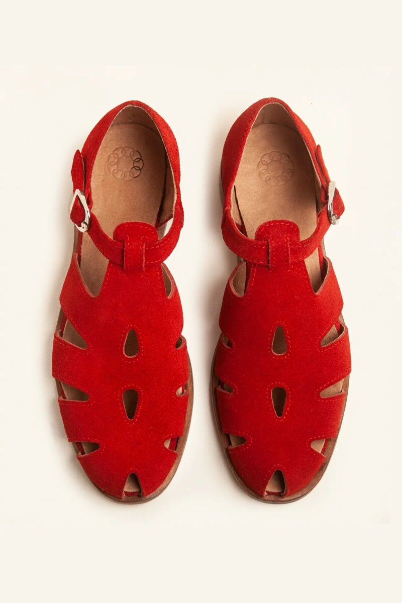 SANDALIA KENDALL Rojo