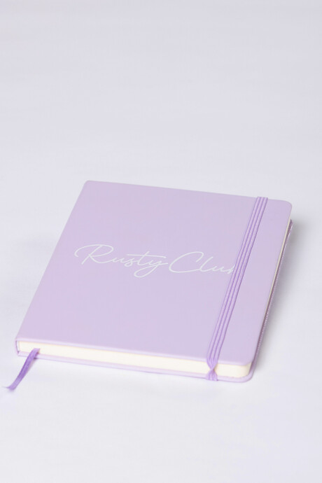 CUADERNO NOTEBOOK RUSTY Lila