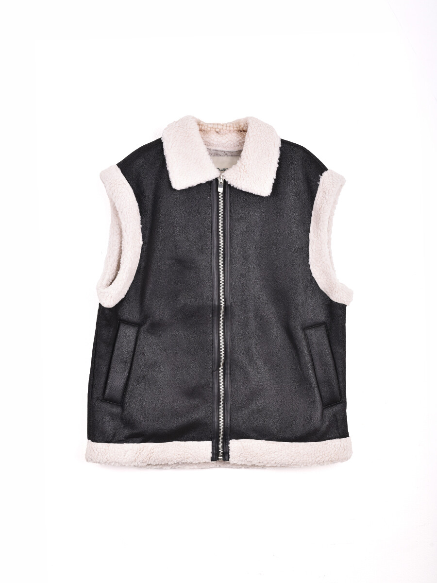 CHALECO NULIA - NEGRO 